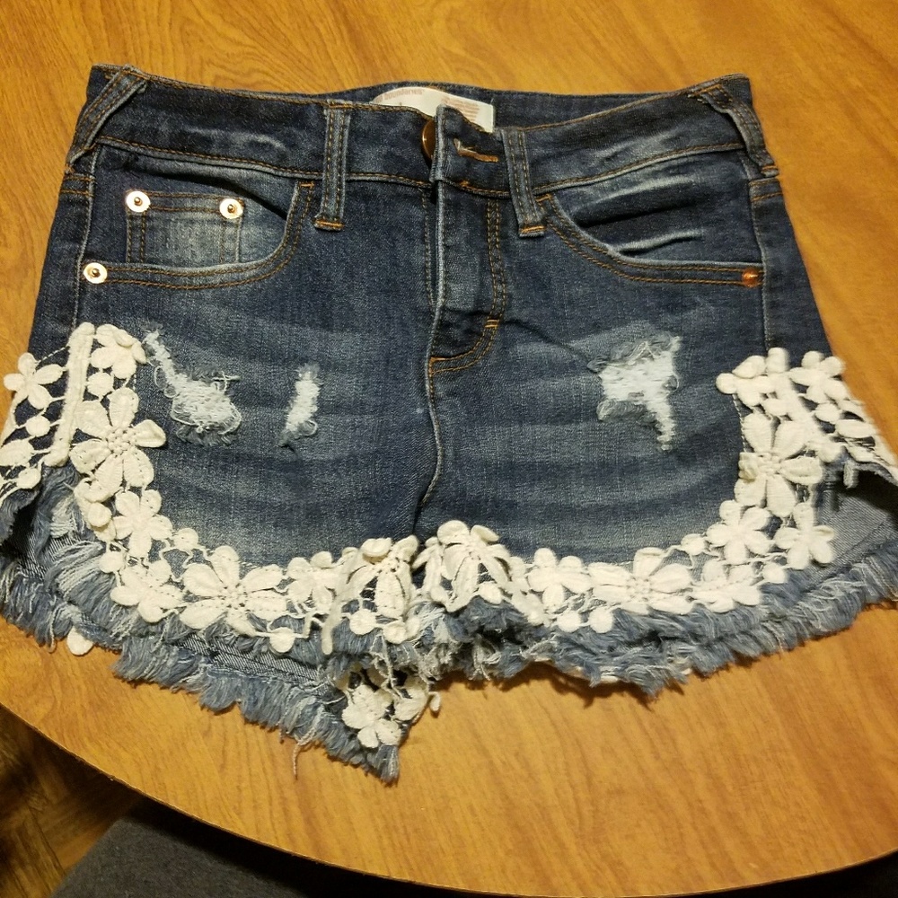 Flowered Shorts Size 3